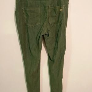 Army Green Jeggings by Agnes & Dora